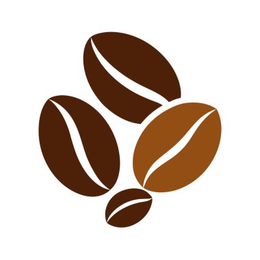 Kahve çekirdekleri tasviri, kafeler, logolar, ambalajlar ve dekorasyon için ideal. Tasarım projelerinize bu çok yönlü grafikle bir miktar aromatik cazibe ekleyin.