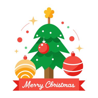 Zarif Mutlu Noeller ve yeni yıl tebrik kartı vektörü, şenlikli dilekler, davetiyeler ve mevsimlik dekorasyonlar için mükemmel. Projelerinize tatil tılsımı ekleyin.