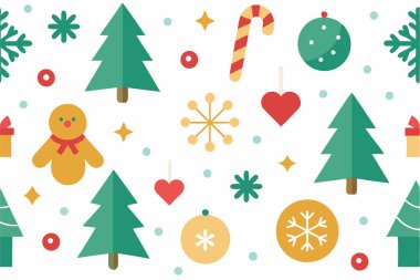 Sezonu, bayram dekorasyonu, ambalajı ve yaratıcı projeler için mükemmel tasarımların yer aldığı Mutlu Noeller vektör çizimi ile kutlayalım..