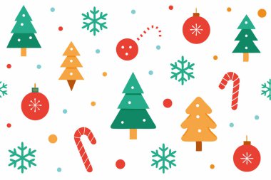 Sezonu, bayram dekorasyonu, ambalajı ve yaratıcı projeler için mükemmel tasarımların yer aldığı Mutlu Noeller vektör çizimi ile kutlayalım..