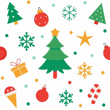 Sezonu, bayram dekorasyonu, ambalajı ve yaratıcı projeler için mükemmel tasarımların yer aldığı Mutlu Noeller vektör çizimi ile kutlayalım..