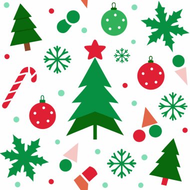 Sezonu, bayram dekorasyonu, ambalajı ve yaratıcı projeler için mükemmel tasarımların yer aldığı Mutlu Noeller vektör çizimi ile kutlayalım..