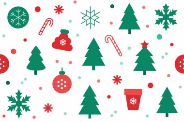 Sezonu, bayram dekorasyonu, ambalajı ve yaratıcı projeler için mükemmel tasarımların yer aldığı Mutlu Noeller vektör çizimi ile kutlayalım..