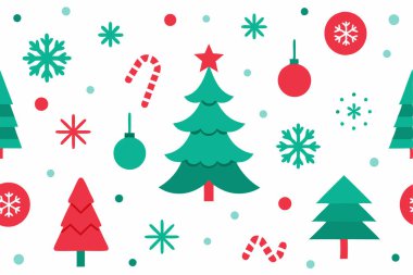 Sezonu, bayram dekorasyonu, ambalajı ve yaratıcı projeler için mükemmel tasarımların yer aldığı Mutlu Noeller vektör çizimi ile kutlayalım..