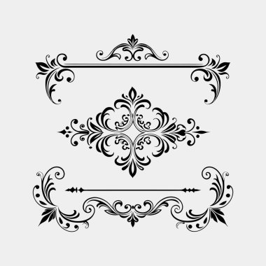 Zarif vintage köşeler ve sınır vektör çizimi, tasarımlarınıza klasik bir dokunuş eklemek için mükemmel. Çerçeveler, davetiyeler ve dekoratif aksanlar için ideal.