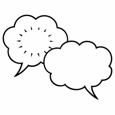 Tasarımlara, çizgi romanlara, posterlere ve yaratıcı projelere eğlenceli ve klasik bir dokunuş eklemek için mükemmel olan Retro sözcük baloncukları ve komik şekiller vektör ilülasyonu.