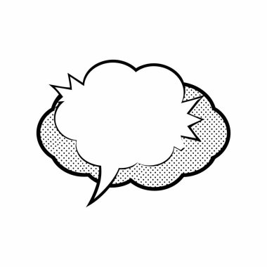 Tasarımlara, çizgi romanlara, posterlere ve yaratıcı projelere eğlenceli ve klasik bir dokunuş eklemek için mükemmel olan Retro sözcük baloncukları ve komik şekiller vektör ilülasyonu.