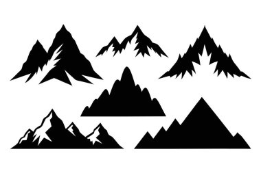 Farklı Dağ Vektörü illüstrasyonuyla doğanın güzelliğini keşfedin, açık hava temalı tasarımlar, logolar ve macerayla ilgili projeler için mükemmel. Doğa aşıkları ve seyahat meraklıları için ideal..