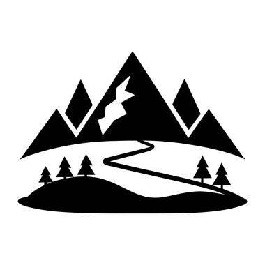 Farklı Dağ Vektörü illüstrasyonuyla doğanın güzelliğini keşfedin, açık hava temalı tasarımlar, logolar ve macerayla ilgili projeler için mükemmel. Doğa aşıkları ve seyahat meraklıları için ideal..