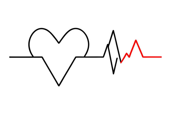 A charming line art heart with an arrow icon in doodle style. This simple and creative vector illustration is perfect for romantic designs, Valentines Day cards, or wedding invitations.