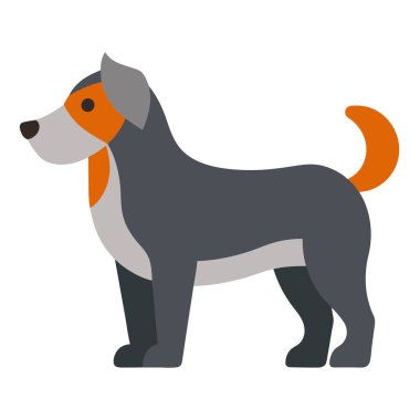 Köpek siluetlerinin vektör formatında çok yönlü bir koleksiyonu. Logolar, baskılar ve tasarım projeleri için idealdir. Minimalist ve zarif siyah ve beyaz ana hatları olan köpek türlerini barındırır..