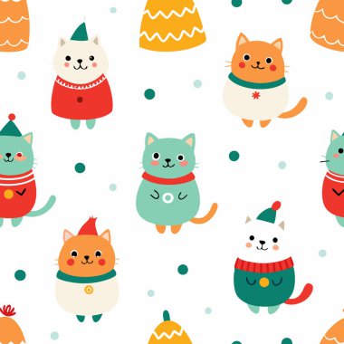 Bu kusursuz desende şirin kıyafetler giyen sevimli çizgi film kodamanları var. Tekstil, duvar kâğıtları ya da çocuk ürünleri için mükemmel. Her tasarıma eğlenceli ve büyüleyici bir dokunuş katıyor..