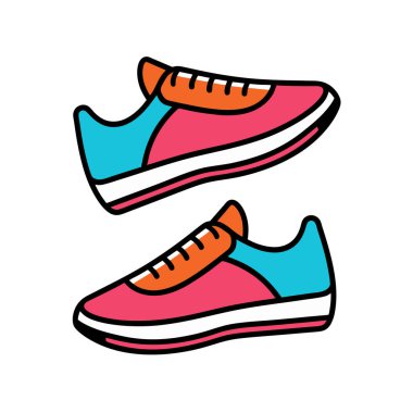 Herhangi bir tasarıma kişilik katmak için mükemmel sekiz renkli ve şık ayakkabı çiziminden oluşan canlı bir set. Bu oyuncu ve eşsiz ayakkabılar moda, markalaşma veya yaratıcı projeler için idealdir..