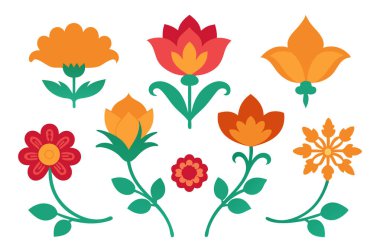 Bu zarif klasik Viktorya dönemi çiçek klipsi koleksiyonu karmaşık çiçek tasarımlarıyla geçmişin zarafetini yakalar. Davetiyeler, el sanatları veya klasik temalı projeler için mükemmel.