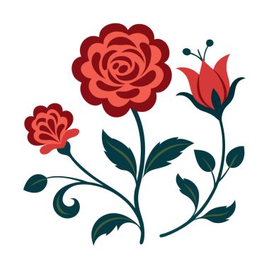 Bu zarif klasik Viktorya dönemi çiçek klipsi koleksiyonu karmaşık çiçek tasarımlarıyla geçmişin zarafetini yakalar. Davetiyeler, el sanatları veya klasik temalı projeler için mükemmel.