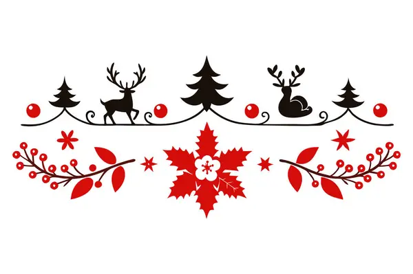 Bu zarif siluet Noel sınır tasarımı karmaşık çiçek desenleri sergiliyor, bayram kartları, şenlikli dekorasyonlar ve mevsimlik dijital şablonlar için mükemmel. Yaratıcı baskı ve projeler için ideal.