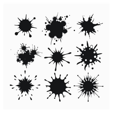 Bu büyüleyici siluet sıçrama vektörü yaratıcı tasarımlar, arka planlar, posterler ve dijital projeler için mükemmel canlı, sanatsal sıçramalar sunar..