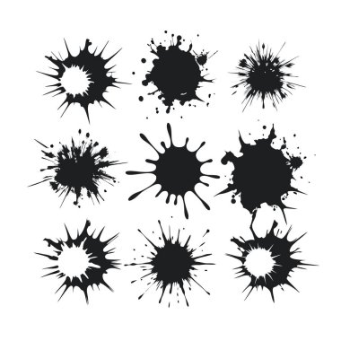 Bu büyüleyici siluet sıçrama vektörü yaratıcı tasarımlar, arka planlar, posterler ve dijital projeler için mükemmel canlı, sanatsal sıçramalar sunar..