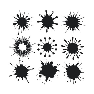 Bu büyüleyici siluet sıçrama vektörü yaratıcı tasarımlar, arka planlar, posterler ve dijital projeler için mükemmel canlı, sanatsal sıçramalar sunar..