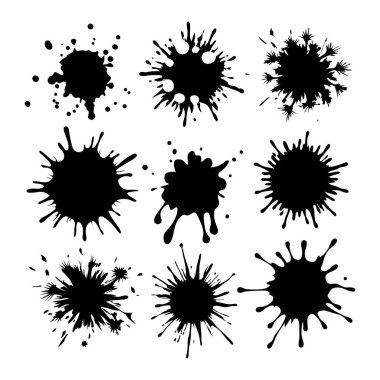 Bu büyüleyici siluet sıçrama vektörü yaratıcı tasarımlar, arka planlar, posterler ve dijital projeler için mükemmel canlı, sanatsal sıçramalar sunar..