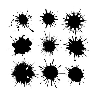 Bu büyüleyici siluet sıçrama vektörü yaratıcı tasarımlar, arka planlar, posterler ve dijital projeler için mükemmel canlı, sanatsal sıçramalar sunar..