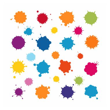 Bu büyüleyici suluboya sıçrama vektörü yaratıcı tasarımlar, arka planlar, posterler ve dijital projeler için mükemmel canlı, sanatsal sıçramalar sunar..