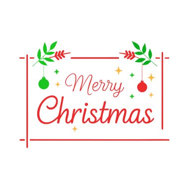 Şenlikli Mutlu Noeller sınır vektör tasarımı, bayram tebrik kartları, davetiyeler ve mevsimlik dekorasyonlar için mükemmel. Klasik Noel unsurları ve şık bir düzen içinde şenlikli aksanlar içerir..