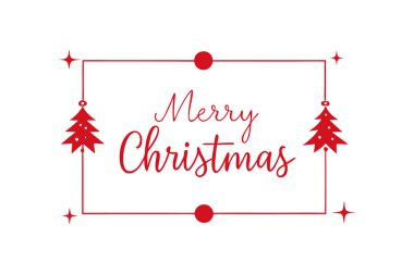 Şenlikli Mutlu Noeller sınır vektör tasarımı, bayram tebrik kartları, davetiyeler ve mevsimlik dekorasyonlar için mükemmel. Klasik Noel unsurları ve şık bir düzen içinde şenlikli aksanlar içerir..