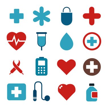 İlaç, doktor, sağlık sigortası ve tıbbi aletler de dahil olmak üzere çok yönlü bir ilaç ve sağlık ikonu seti. Sağlık uygulamaları, web siteleri ve eğitim tasarımları için mükemmel.