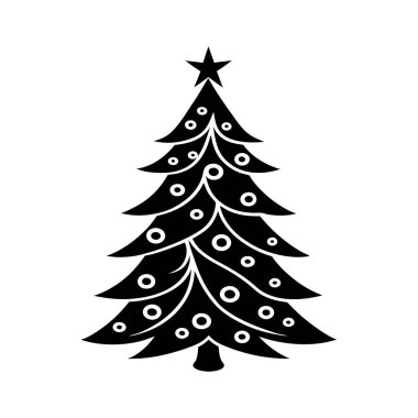 Bu zarif Noel ağacı silüeti her tatil projesine minimalist ve şık bir dokunuş getiriyor. Festival tasarımları, tebrik kartları, dekorasyonlar ve mevsimlik grafikler için ideal.