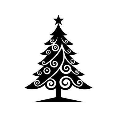 Bu zarif Noel ağacı silüeti her tatil projesine minimalist ve şık bir dokunuş getiriyor. Festival tasarımları, tebrik kartları, dekorasyonlar ve mevsimlik grafikler için ideal.