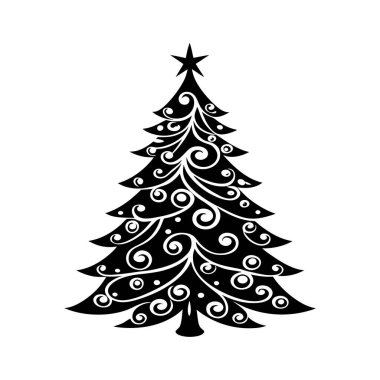 Bu zarif Noel ağacı silüeti her tatil projesine minimalist ve şık bir dokunuş getiriyor. Festival tasarımları, tebrik kartları, dekorasyonlar ve mevsimlik grafikler için ideal.