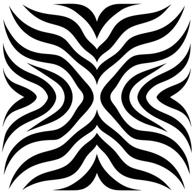 This seamless zebra animal fur pattern vector design is perfect for fashion, textiles, and decor projects. Featuring bold black and white stripes, it adds an exotic touch to any design. clipart