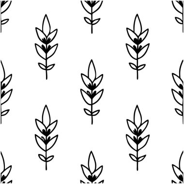 Lupin çiçekleri, tomurcukları ve beyaz üzerine siyah renkte bıraktığı bu vektör kümesini keşfedin. Yaz temalı tasarımlar, boyama kitapları ve botanik sanat eserleri için mükemmel..