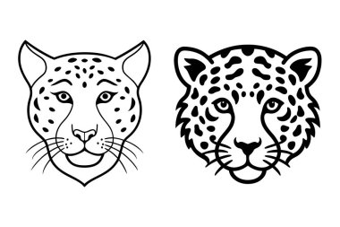 This hand-drawn vintage animal skin pattern set features tiger, leopard, and jaguar prints, adding an exotic and bold touch to designs inspired by the wild. clipart