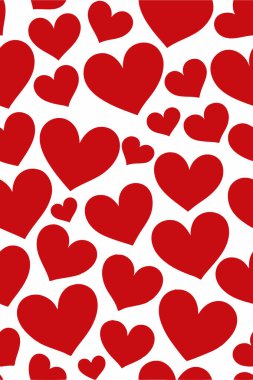 Bu kalp dolu kusursuz arka plan Sevgililer Günü, romantik tasarımlar ve temalı dekor için mükemmel. Bu büyüleyici vektörle herhangi bir projeye neşeli bir sevgi dokunuşu ekle.