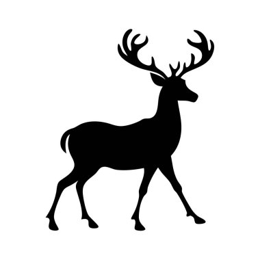 Bu geyik silueti vektör koleksiyonu ile tasarımlarınıza biraz yaban hayatı katın, doğadan esinlenilmiş sanat eserleri, kırsal dekorlar ve vahşi yaşam temalı projeler için mükemmeldir..