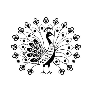 Projelerinize bu çarpıcı tavus kuşu vektör illüstrasyonuyla zarafet ekleyin. Dekor, dijital tasarım ve sanat eserleri için mükemmel. Bu görkemli kuşun güzelliğini gözler önüne seriyor..