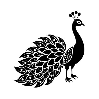 Projelerinize bu çarpıcı tavus kuşu vektör illüstrasyonuyla zarafet ekleyin. Dekor, dijital tasarım ve sanat eserleri için mükemmel. Bu görkemli kuşun güzelliğini gözler önüne seriyor..