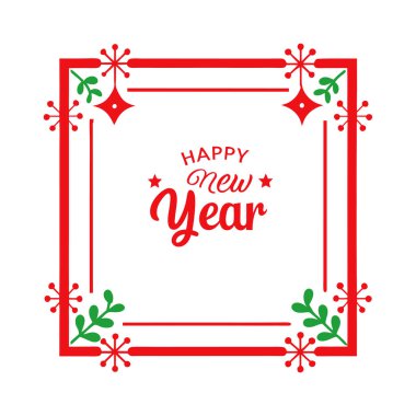 Noel temalı bir sınırın yer aldığı bu 