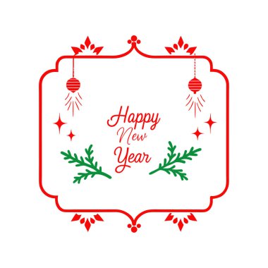 Noel temalı bir sınırın yer aldığı bu 