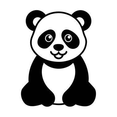Dijital tasarımlar, baskılar, logolar ve yaratıcı projeler için mükemmel sevimli bir panda vektör çizimi. Temiz, yüksek kalite bir vektör formatında oyuncu ve sevimli bir panda özelliği.