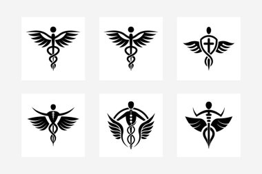 Temiz ve modern profesyonel tıbbi logo vektör çizimi, sağlık hizmetleri, klinikler, hastaneler, eczaneler ve tıbbi markalar için mükemmel. Tam ölçeklenebilir ve özelleştirilmesi kolay.