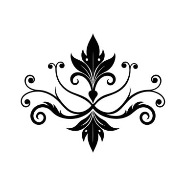 Zarif çiçek ve yapraklardan oluşan güzel ve zarif bir çiçek tasarımı. Davetiyeler, marka, ev dekorasyonu ve yaratıcı dijital projeler için mükemmel..