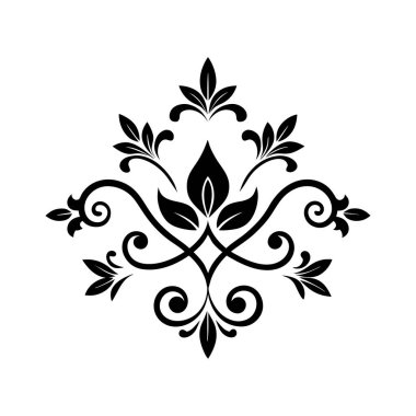 Zarif çiçek ve yapraklardan oluşan güzel ve zarif bir çiçek tasarımı. Davetiyeler, marka, ev dekorasyonu ve yaratıcı dijital projeler için mükemmel..