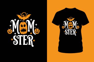 Cadılar Bayramı 'nı bu ürkütücü canavar tişörtü tasarımıyla kutlayalım. Korku aşıkları ve şenlik vesilesiyle mükemmel olur. Kıyafet, talep üzerine baskı ve parti kıyafeti için ideal..