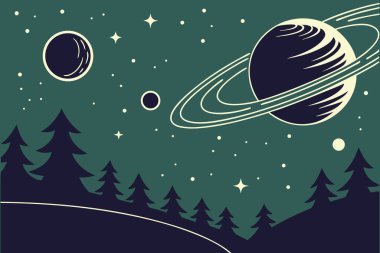 Göz kamaştırıcı bir yıldızlı gece arkaplanı parıldayan yıldızlar, derin kozmik renkler ve dijital tasarımlar, duvar kağıtları veya gök temalı yaratıcı projeler için ideal rüya gibi bir ortam..