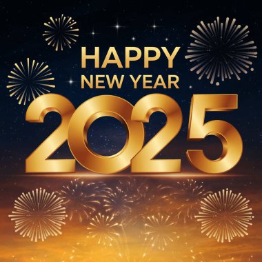 Işıldayan numaralarla dolu 2025 yılınız kutlu olsun. Mutlu yıllar 2025. Mutlu Noeller ve Mutlu Yıllar Arkaplanı.