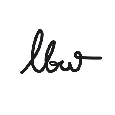 handwritten calligraphy sign on a white background. A stylish minimalist handwritten logo design featuring black ink on a clean white background, perfect for branding, identity, or business use. Ideal for modern and creative projects.