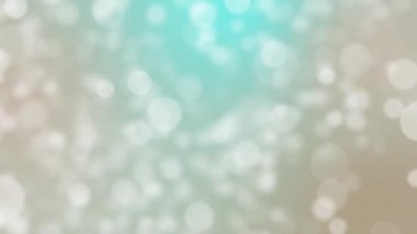 Rüya Işığı Mavi ve Beyaz Bokeh Arkaplan Videosu